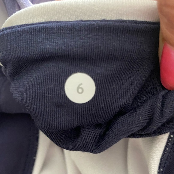 Lululemon Wunder Under crop leggings in RARE indigo mirage print size 6 - Picture 7 of 8